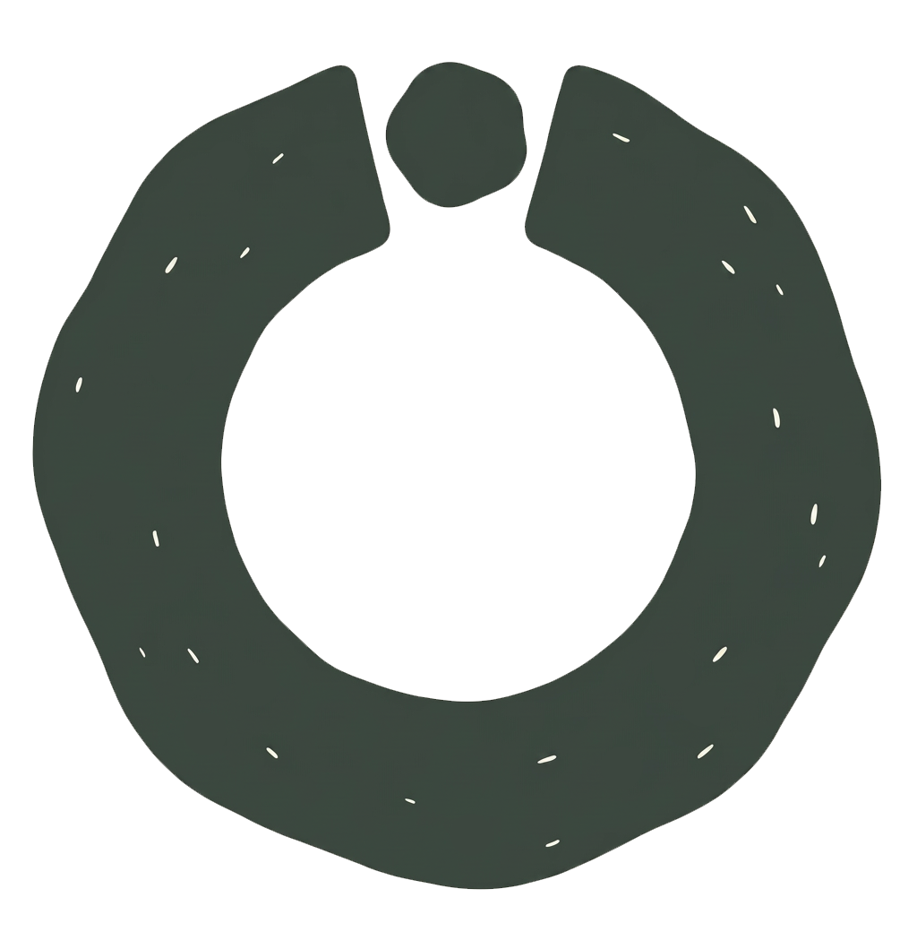 Kairos logo — the open wreath symbol